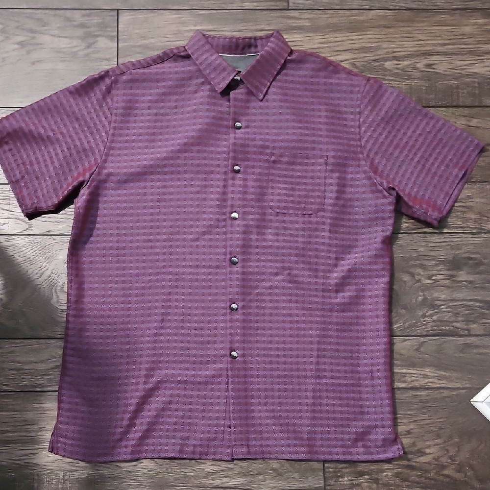 Men's Vanheusen Shirt Large 16 = 16.5